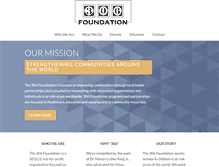 Tablet Screenshot of 306foundation.org